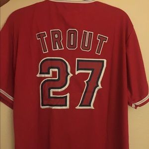 Los Angeles Angels Mike Trout Jersey